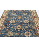 Ziegler 6'6'' X 9'6'' Hand-Knotted Wool Rug 6'6'' x 9'6'' (195 X 285) / Blue / N/A