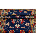 Ziegler 2'6'' X 6'6'' Hand-Knotted Wool Rug 2'6'' x 6'6'' (75 X 195) / Blue / N/A