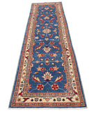 Ziegler 2'7'' X 9'8'' Hand-Knotted Wool Rug 2'7'' x 9'8'' (78 X 290) / Blue / N/A