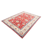 Ziegler 6'6'' X 8'10'' Hand-Knotted Wool Rug 6'6'' x 8'10'' (195 X 265) / Red / Ivory