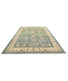 Ziegler 8'11'' X 12'3'' Hand-Knotted Wool Rug 8'11'' x 12'3'' (268 X 368) / Green / N/A