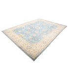 Ziegler 8'9'' X 11'10'' Hand-Knotted Wool Rug 8'9'' x 11'10'' (263 X 355) / Blue / N/A