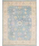 Ziegler 8'9'' X 11'10'' Hand-Knotted Wool Rug 8'9'' x 11'10'' (263 X 355) / Blue / N/A