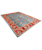 Ziegler 9'2'' X 12'2'' Hand-Knotted Wool Rug 9'2'' x 12'2'' (275 X 365) / Blue / N/A