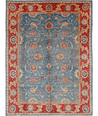 Ziegler 9'2'' X 12'2'' Hand-Knotted Wool Rug 9'2'' x 12'2'' (275 X 365) / Blue / N/A