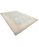 Ziegler 9'10'' X 14'0'' Hand-Knotted Wool Rug 9'10'' x 14'0'' (295 X 420) / Blue / N/A