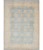 Ziegler 9'10'' X 14'0'' Hand-Knotted Wool Rug 9'10'' x 14'0'' (295 X 420) / Blue / N/A