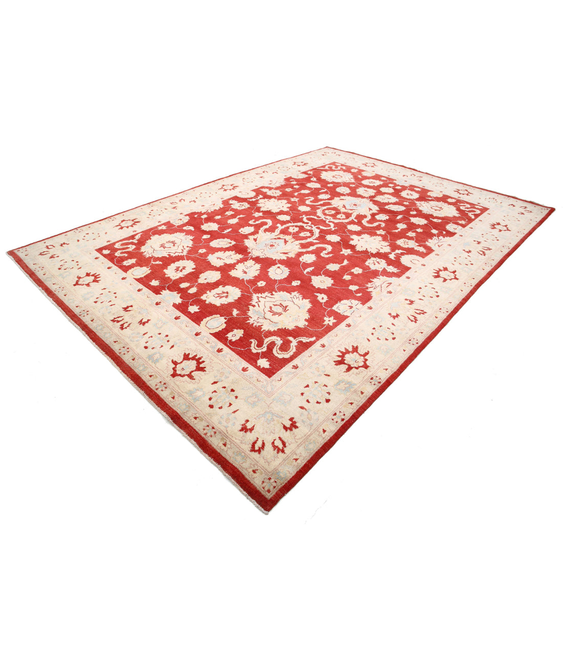 Ziegler 8'11'' X 12'5'' Hand-Knotted Wool Rug 8'11'' x 12'5'' (268 X 373) / Rust / N/A