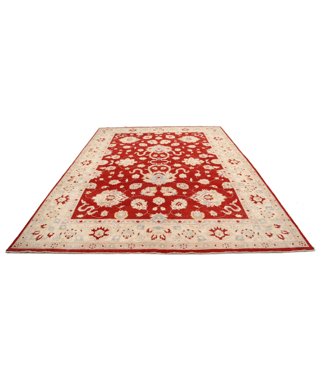 Ziegler 8'11'' X 12'5'' Hand-Knotted Wool Rug 8'11'' x 12'5'' (268 X 373) / Rust / N/A