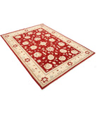 Ziegler 5'1'' X 7'0'' Hand-Knotted Wool Rug 5'1'' x 7'0'' (153 X 210) / Red / N/A