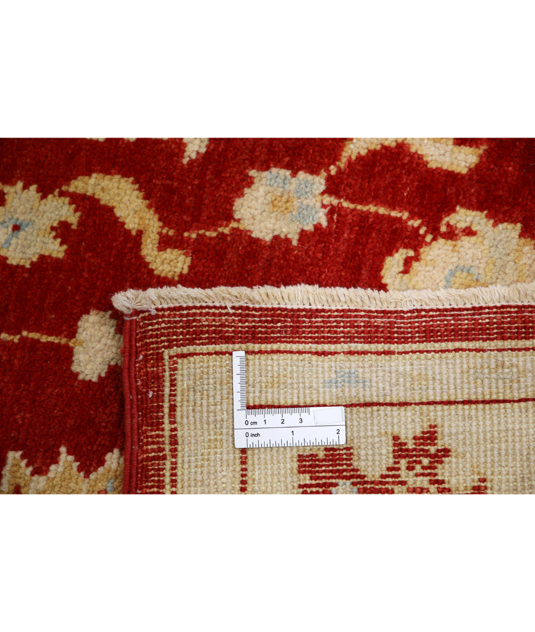 Ziegler 5'1'' X 7'0'' Hand-Knotted Wool Rug 5'1'' x 7'0'' (153 X 210) / Red / N/A