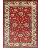 Ziegler 6'6'' X 9'2'' Hand-Knotted Wool Rug 6'6'' x 9'2'' (195 X 275) / Rust / N/A