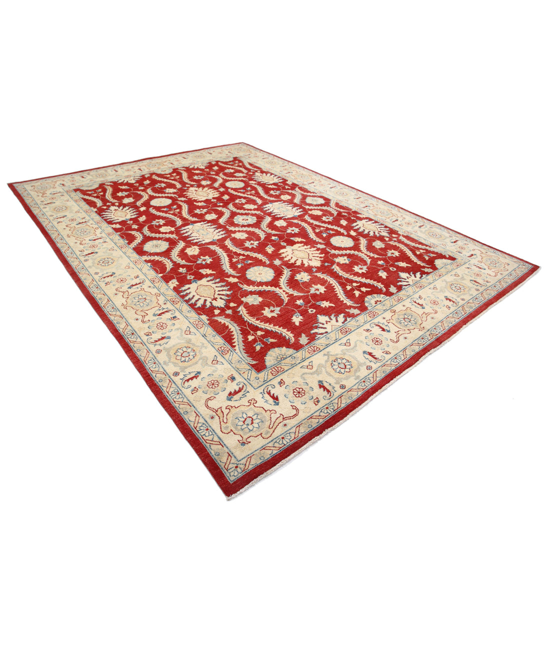 Ziegler 8'10'' X 11'10'' Hand-Knotted Wool Rug 8'10'' x 11'10'' (265 X 355) / Rust / N/A