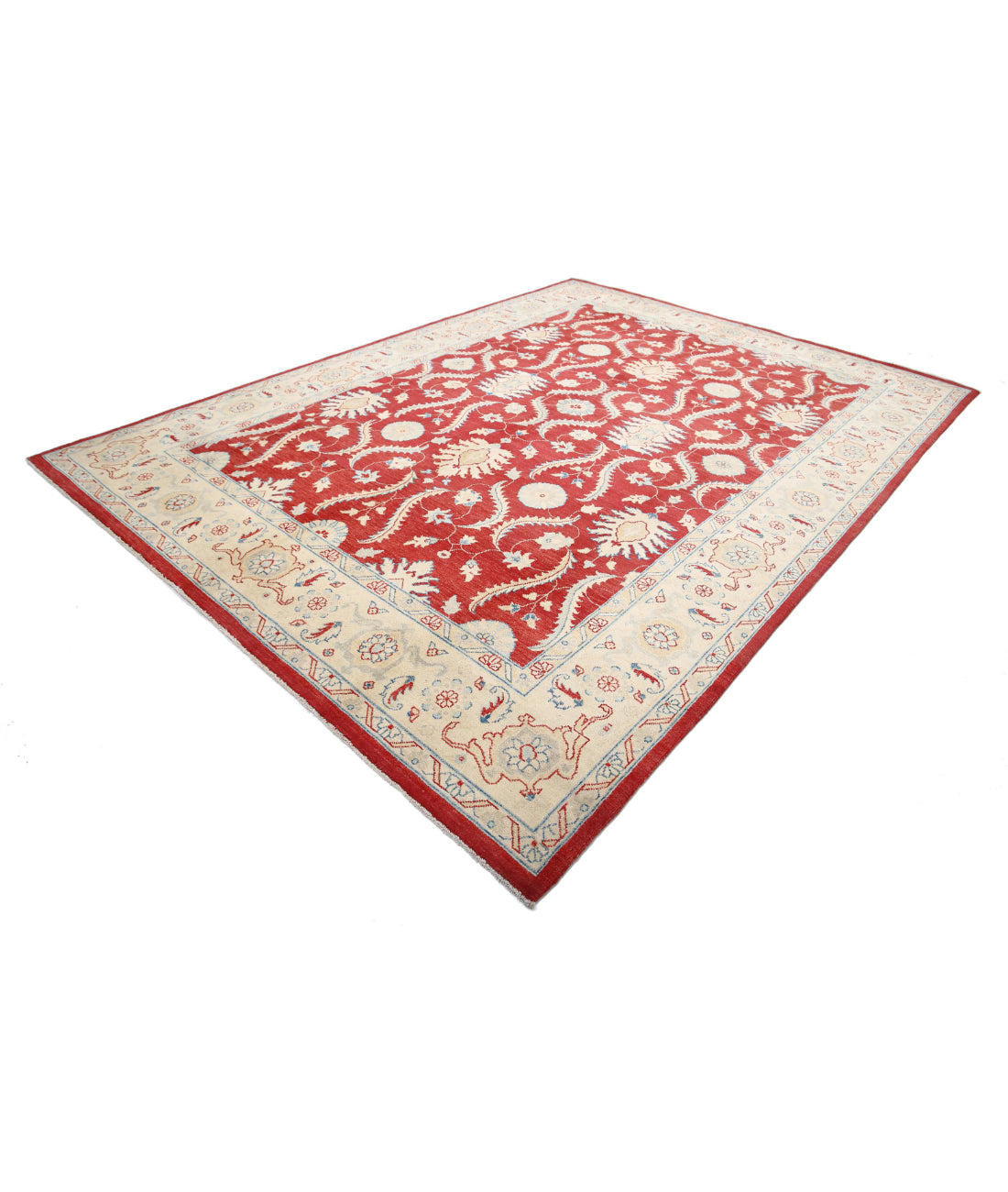 Ziegler 8'10'' X 11'10'' Hand-Knotted Wool Rug 8'10'' x 11'10'' (265 X 355) / Rust / N/A