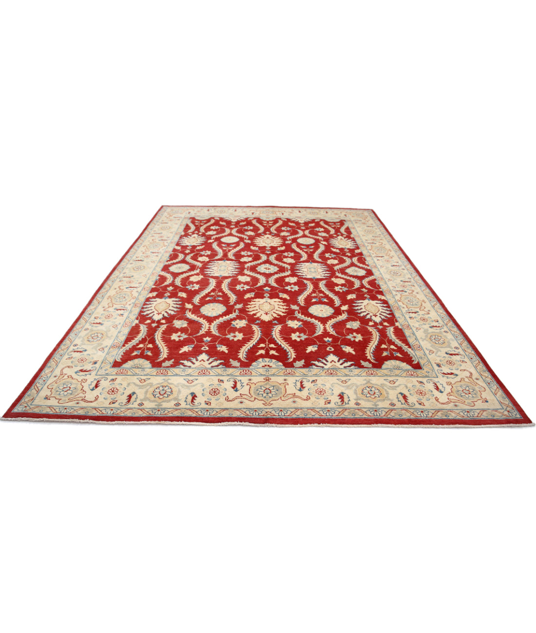 Ziegler 8'10'' X 11'10'' Hand-Knotted Wool Rug 8'10'' x 11'10'' (265 X 355) / Rust / N/A