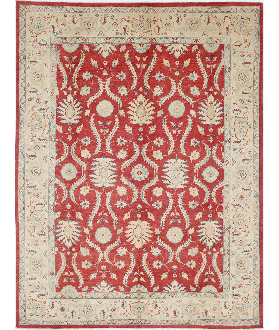 Ziegler 8'10'' X 11'10'' Hand-Knotted Wool Rug 8'10'' x 11'10'' (265 X 355) / Rust / N/A