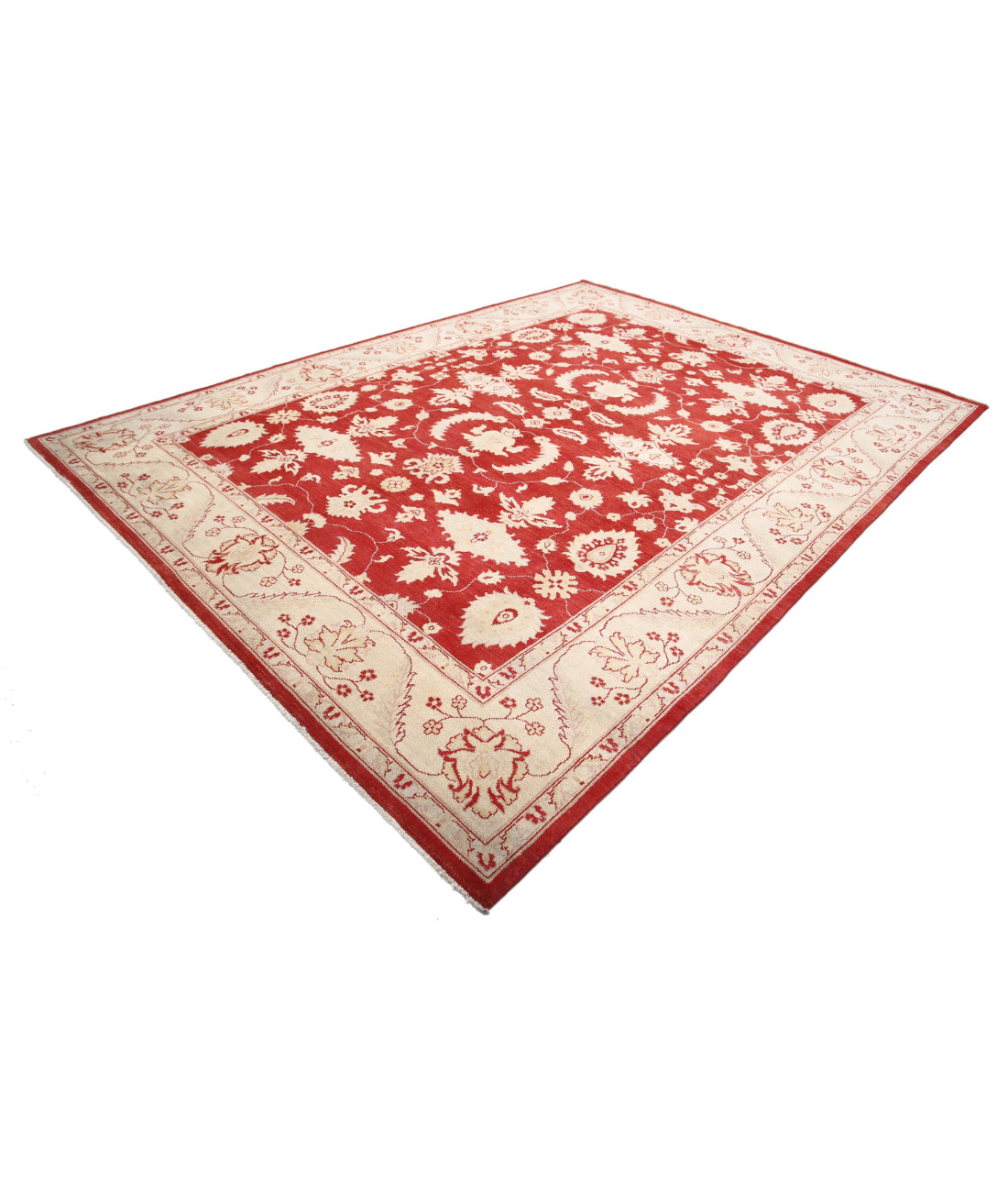 Ziegler 9'0'' X 11'11'' Hand-Knotted Wool Rug 9'0'' x 11'11'' (270 X 358) / Rust / N/A