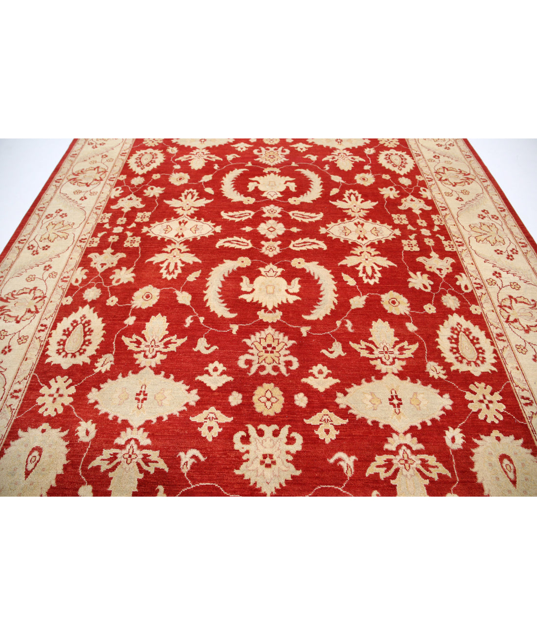 Ziegler 9'0'' X 11'11'' Hand-Knotted Wool Rug 9'0'' x 11'11'' (270 X 358) / Rust / N/A