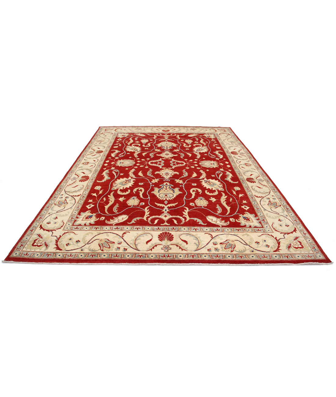 Ziegler 8'10'' X 12'2'' Hand-Knotted Wool Rug 8'10'' x 12'2'' (265 X 365) / Rust / N/A