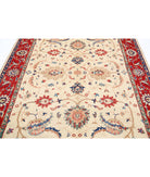 Ziegler 6'2'' X 9'3'' Hand-Knotted Wool Rug 6'2'' x 9'3'' (185 X 278) / Ivory / N/A