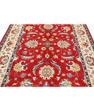 Ziegler 6'6'' X 10'1'' Hand-Knotted Wool Rug 6'6'' x 10'1'' (195 X 303) / Red / N/A