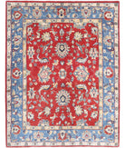 Ziegler 5'1'' X 6'5'' Hand-Knotted Wool Rug 5'1'' x 6'5'' (153 X 193) / Red / N/A