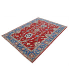 Ziegler 5'0'' X 6'6'' Hand-Knotted Wool Rug 5'0'' x 6'6'' (150 X 195) / Red / N/A