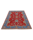 Ziegler 5'0'' X 6'6'' Hand-Knotted Wool Rug 5'0'' x 6'6'' (150 X 195) / Red / N/A