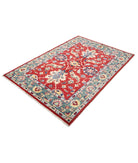 Ziegler 4'8'' X 6'9'' Hand-Knotted Wool Rug 4'8'' x 6'9'' (140 X 203) / Red / N/A