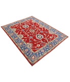 Ziegler 5'0'' X 6'4'' Hand-Knotted Wool Rug 5'0'' x 6'4'' (150 X 190) / Red / N/A