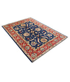 Ziegler 4'9'' X 6'6'' Hand-Knotted Wool Rug 4'9'' x 6'6'' (143 X 195) / Blue / N/A