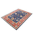 Ziegler 4'9'' X 6'6'' Hand-Knotted Wool Rug 4'9'' x 6'6'' (143 X 195) / Blue / N/A