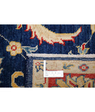 Ziegler 4'9'' X 6'6'' Hand-Knotted Wool Rug 4'9'' x 6'6'' (143 X 195) / Blue / N/A