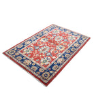 Ziegler 4'1'' X 5'10'' Hand-Knotted Wool Rug 4'1'' x 5'10'' (123 X 175) / Red / N/A