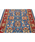 Ziegler 4'2'' X 6'3'' Hand-Knotted Wool Rug 4'2'' x 6'3'' (125 X 188) / Blue / N/A