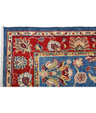 Ziegler 4'2'' X 6'3'' Hand-Knotted Wool Rug 4'2'' x 6'3'' (125 X 188) / Blue / N/A