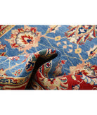 Ziegler 4'2'' X 6'3'' Hand-Knotted Wool Rug 4'2'' x 6'3'' (125 X 188) / Blue / N/A