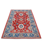 Ziegler 4'0'' X 6'1'' Hand-Knotted Wool Rug 4'0'' x 6'1'' (120 X 183) / Red / N/A