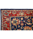 Ziegler 4'0'' X 6'0'' Hand-Knotted Wool Rug 4'0'' x 6'0'' (120 X 180) / Blue / N/A