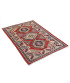 Ziegler 3'0'' X 4'10'' Hand-Knotted Wool Rug 3'0'' x 4'10'' (90 X 145) / Red / N/A