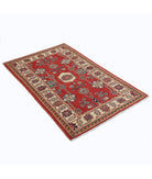 Ziegler 3'0'' X 5'1'' Hand-Knotted Wool Rug 3'0'' x 5'1'' (90 X 153) / Red / N/A