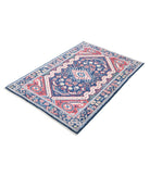 Ziegler 3'4'' X 4'10'' Hand-Knotted Wool Rug 3'4'' x 4'10'' (100 X 145) / Blue / N/A