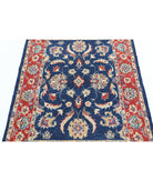 Ziegler 3'3'' X 4'10'' Hand-Knotted Wool Rug 3'3'' x 4'10'' (98 X 145) / Blue / N/A