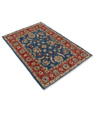 Ziegler 3'4'' X 4'9'' Hand-Knotted Wool Rug 3'4'' x 4'9'' (100 X 143) / Blue / N/A