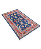 Ziegler 3'0'' X 5'0'' Hand-Knotted Wool Rug 3'0'' x 5'0'' (90 X 150) / Blue / N/A