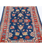 Ziegler 3'0'' X 5'0'' Hand-Knotted Wool Rug 3'0'' x 5'0'' (90 X 150) / Blue / N/A