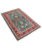 Ziegler 3'2'' X 4'10'' Hand-Knotted Wool Rug 3'2'' x 4'10'' (95 X 145) / Green / N/A