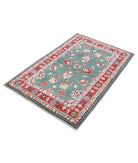 Ziegler 3'2'' X 4'10'' Hand-Knotted Wool Rug 3'2'' x 4'10'' (95 X 145) / Green / N/A