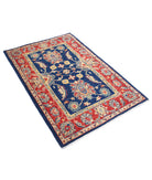 Ziegler 3'4'' X 5'1'' Hand-Knotted Wool Rug 3'4'' x 5'1'' (100 X 153) / Blue / N/A