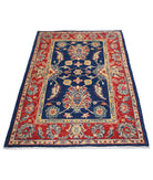 Ziegler 3'4'' X 5'1'' Hand-Knotted Wool Rug 3'4'' x 5'1'' (100 X 153) / Blue / N/A